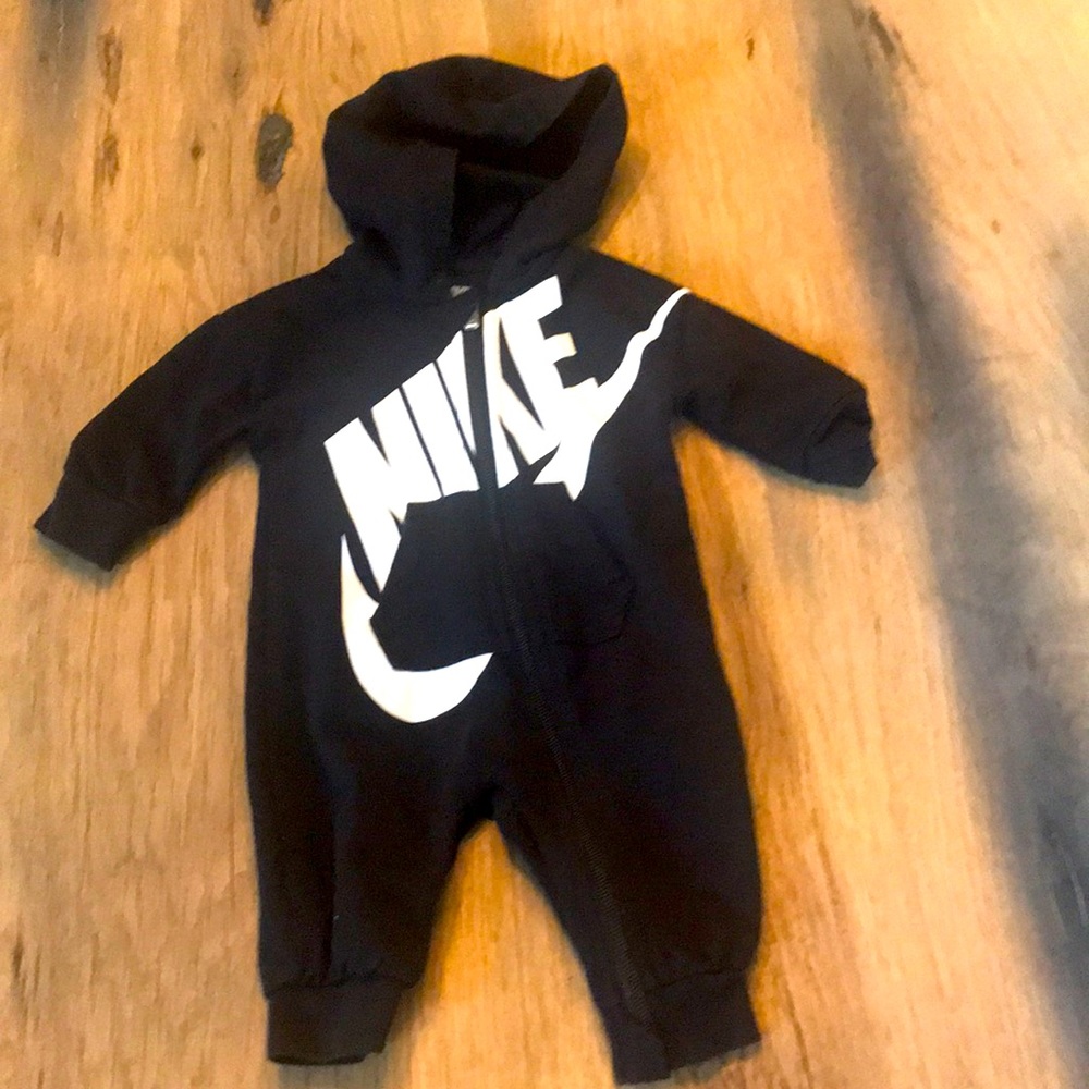 Nike 3mo. Zipper, hooded onesie